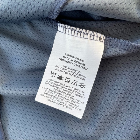 Nike Women's Navy Dri-FIT UV Victory 1/2 Zip Golf Top Indianapolis Colts Medium - Picture 6 of 9